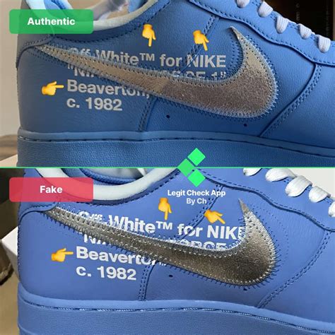 nike off white air force 1 real vs fake|nike air force 1 scam.